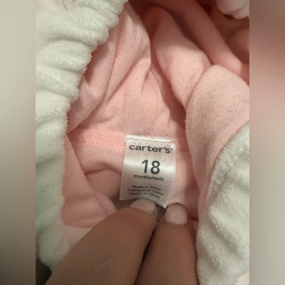 Carter's Unicorn Halloween Costume Zip Up Bubble Body Baby 18 Months Comfy EUC